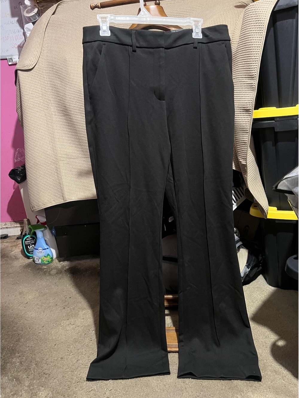 Simply Vera wang tailored twill pant flare size 12